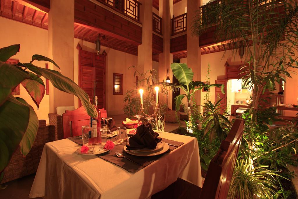 Riad Al Ksar&Spa Marrakesh Restoran foto
